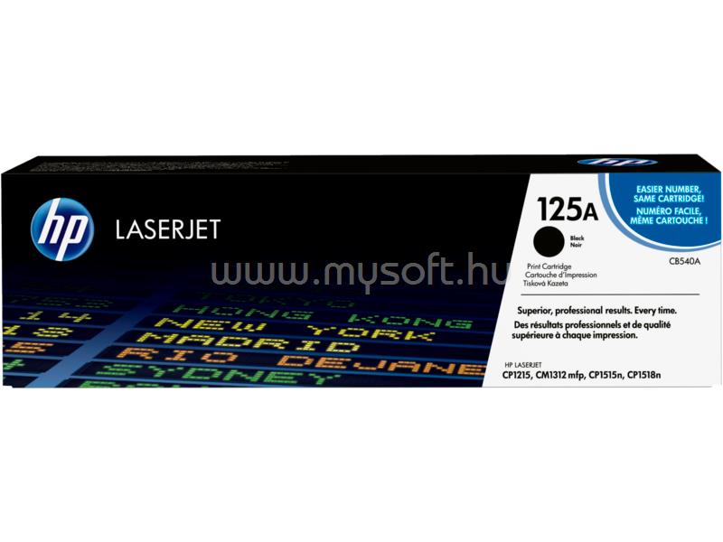 HP 125A Eredeti fekete LaserJet tonerkazetta (2200 oldal)