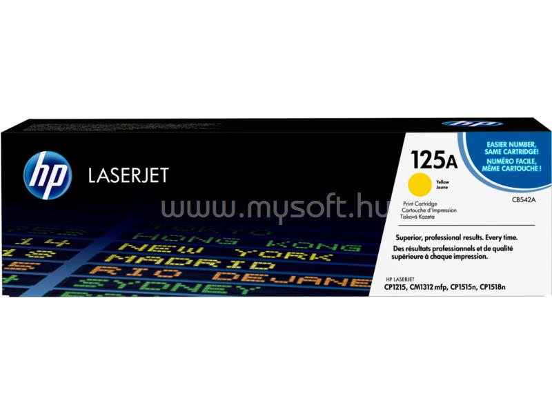 HP 125A Eredeti sárga LaserJet tonerkazetta (1400 oldal)