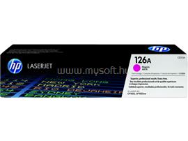 HP 126A Eredeti bíbor LaserJet tonerkazetta (1000 oldal) CE313A small