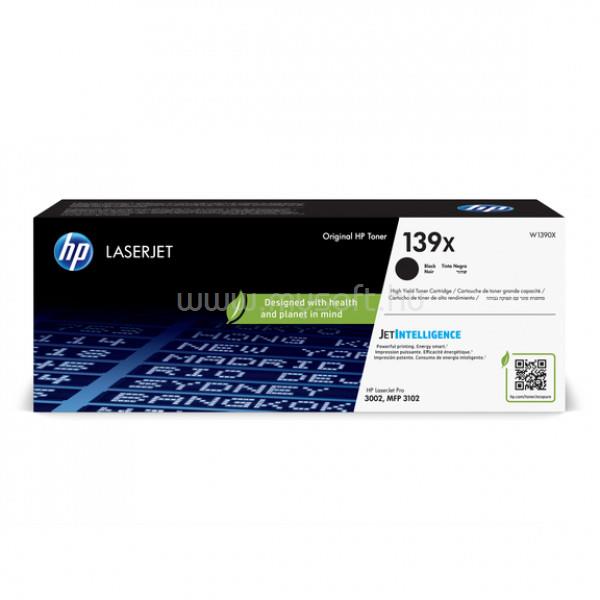 HP 139X Eredeti fekete LaserJet tonerkazetta (4000 oldal)