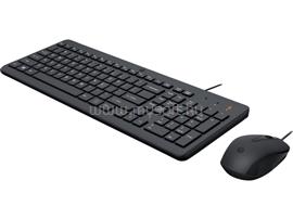 HP 150 vezetékes billentyűzet + optikai egér (magyar, fekete) 240J7AA small