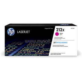 HP 212X Eredeti bíbor LaserJet tonerkazetta (10 000 oldal) W2123X small