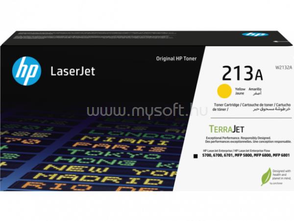 HP 213A Eredeti sárga LaserJet tonerkazetta (3000 oldal)