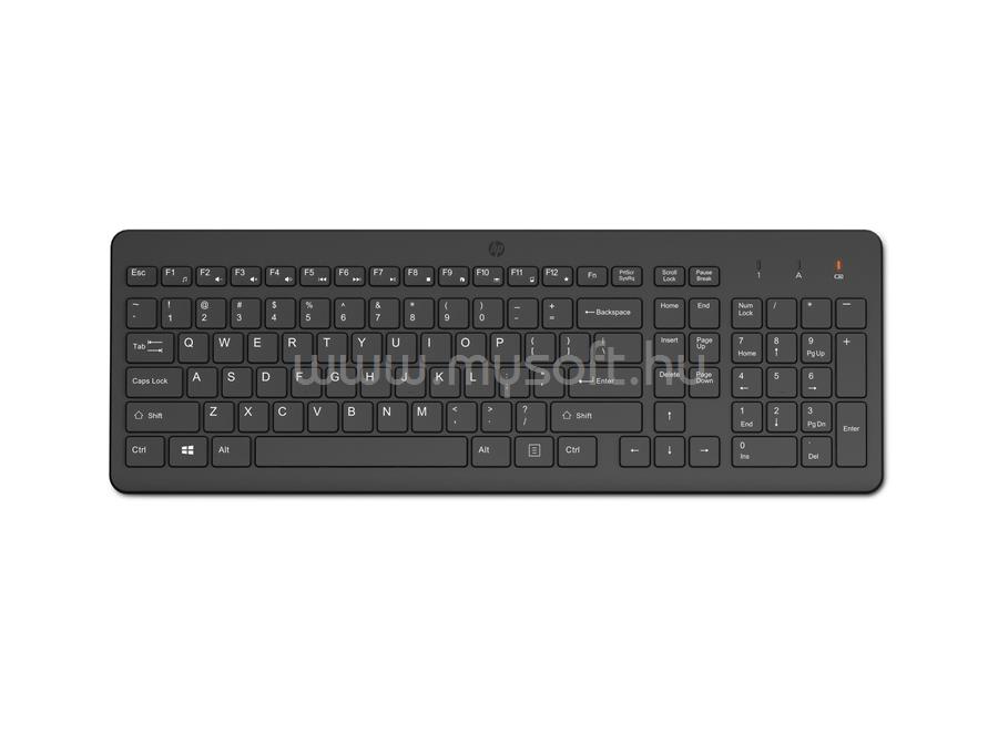 HP 220 vezeték nélküli billentyűzet (magyar, fekete)