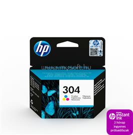 HP 304 Eredeti háromszínű tintapatron (100 oldal) N9K05AE small