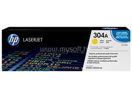 HP 304A Eredeti sárga LaserJet tonerkazetta (2800 oldal) CC532A small