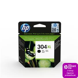 HP 304XL Eredeti fekete nagy kapacitású tintapatron (300 oldal) N9K08AE small