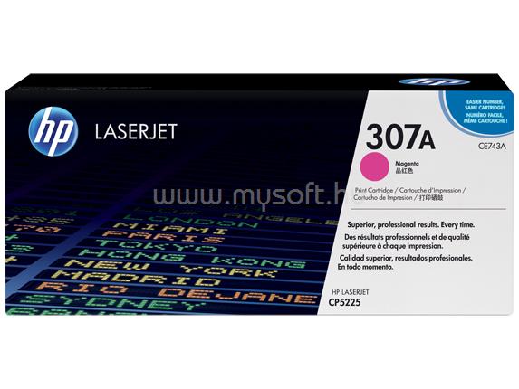 HP 307A Eredeti bíbor LaserJet tonerkazetta (7300 oldal)