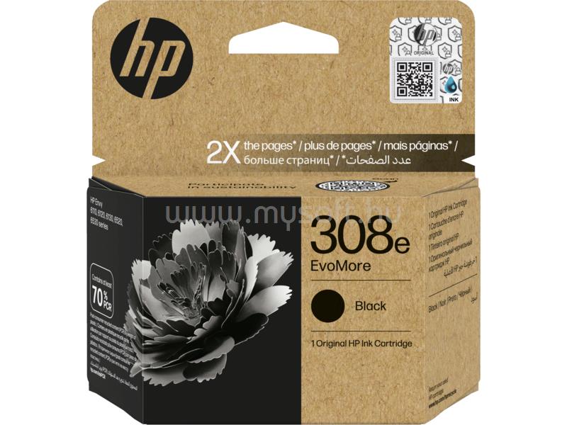 HP 308e EvoMore Eredeti fekete Tintapatron (320 oldal)