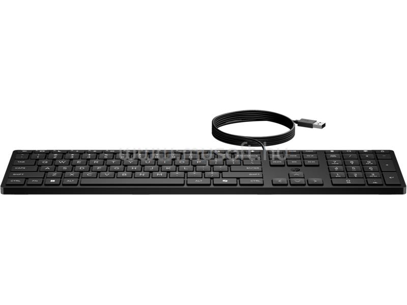 HP 320K vezetékes billentyűzet (magyar, fekete)