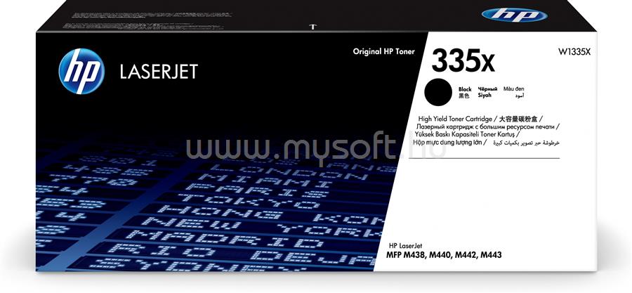 HP 335X Eredeti fekete LaserJet tonerkazetta (13 700 oldal)
