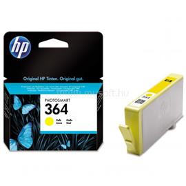 HP 364 Eredeti sárga tintapatron (300 oldal) CB320EE small