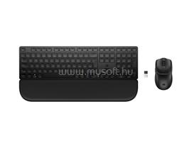 HP 585C többeszközös, két üzemmódú, csuklótámaszos vezeték nélküli billentyűzet+ egér (magyar, fekete) BD5F3AA small