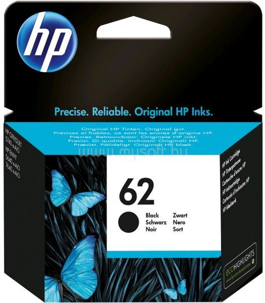 HP 62 Eredeti fekete tintapatron (200 oldal)