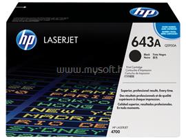 HP 643A Eredeti fekete LaserJet tonerkazetta (11 000 oldal) Q5950A small