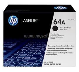 HP 64A Eredeti fekete LaserJet tonerkazetta (10 000 oldal) CC364A small