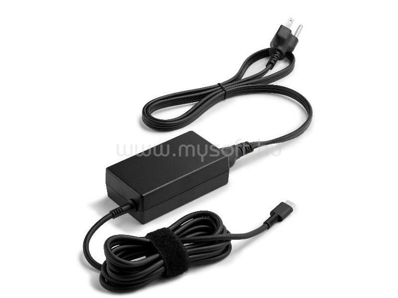 HP 65 W-os, halogénmentes LC USB-C váltóáramú adapter
