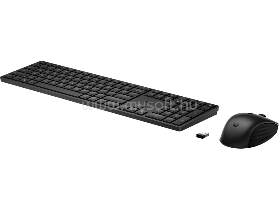 HP 650 vezeték nélküli billentyűzet + egér (magyar, fekete)