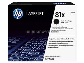 HP 81X Eredeti fekete LaserJet tonerkazetta (25 000 oldal) CF281X small