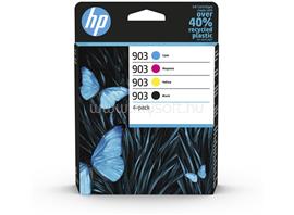 HP 903 Eredeti fekete/cián/bíbor/sárga multipakk tintapatronok (1x300 oldal/3x315 oldal) 6ZC73AE small