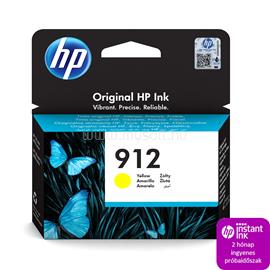 HP 912 Eredeti sárga tintapatron (315 oldal) 3YL79AE small