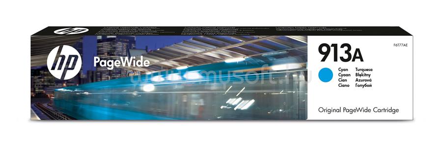 HP 913A Eredeti cián PageWide tintapatron (3000 oldal)