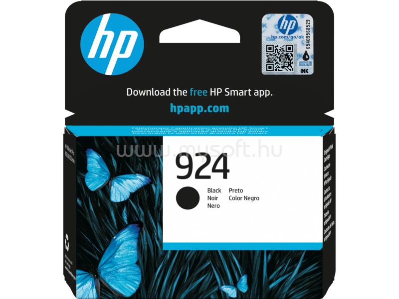 HP 924 Eredeti fekete tintapatron (500 oldal)