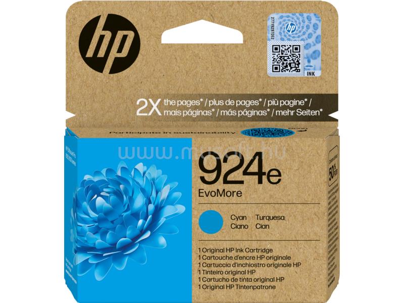 HP 924e Eredeti cián EvoMore tintapatron (800 oldal)