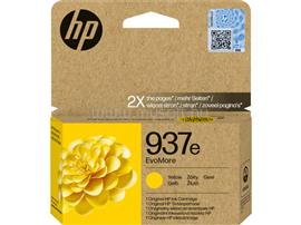 HP 937e Eredeti sárga EvoMore tintapatron (1650 oldal) 4S6W8NE small
