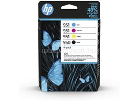 HP 950/951 Eredeti fekete/cián/bíbor/sárga multipakk tintapatronok (1x1000 oldal/3x700 oldal) 6ZC65AE small