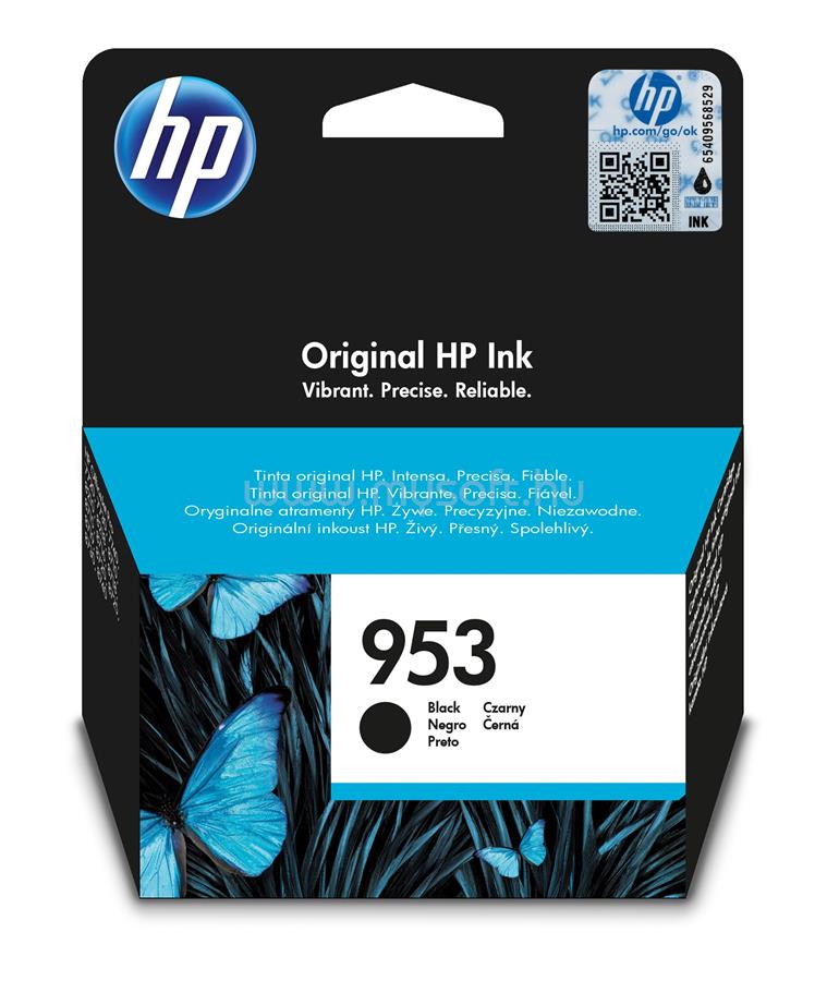 HP 953 Eredeti fekete tintapatron (900 oldal)