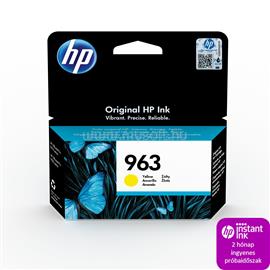 HP 963 Eredeti sárga tintapatron (700 oldal) 3JA25AE small