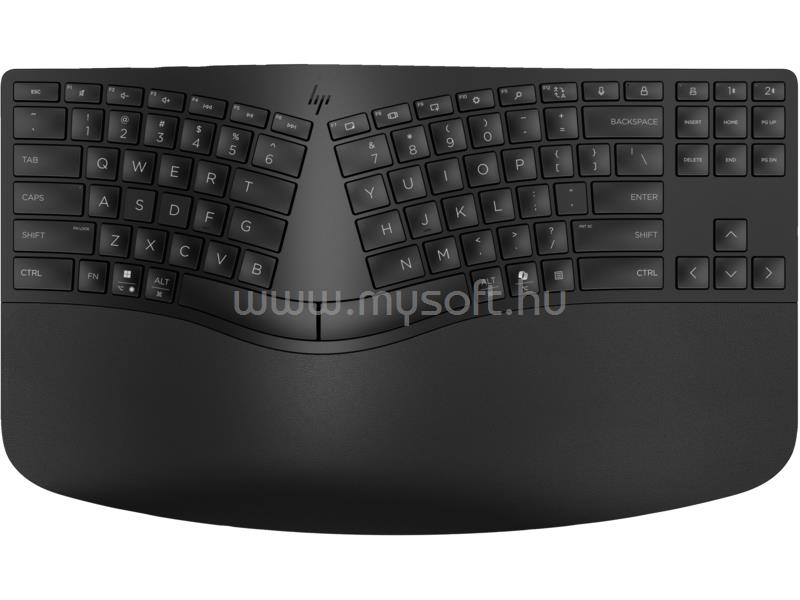 HP 965 ergonomikus vezeték nélküli billentyűzet (magyar, fekete)