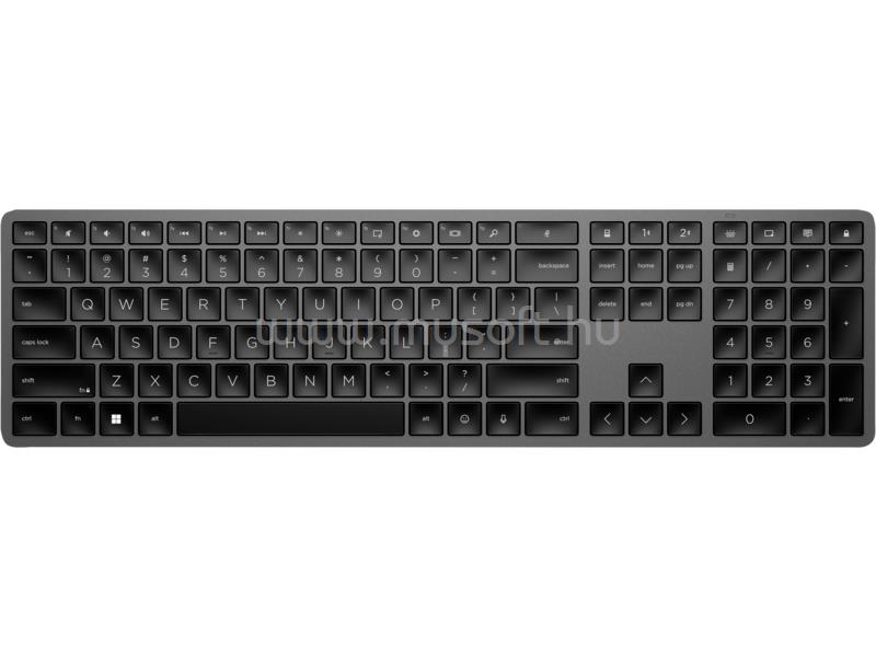 HP 975 Dual-Mode USB+BT vezeték nélküli billentyűzet (magyar, fekete)