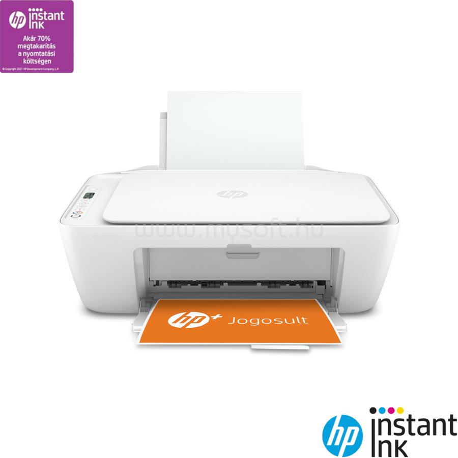 HP DeskJet 2710E színes multifunkciós tintasugaras nyomtató, HP+ 6 hónap Instant Ink előfizetéssel