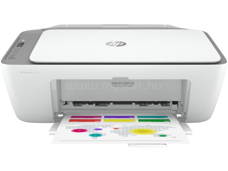 HP DeskJet 2720e színes multifunkciós tintasugaras nyomtató, HP+ 6 hónap Instant Ink előfizetéssel