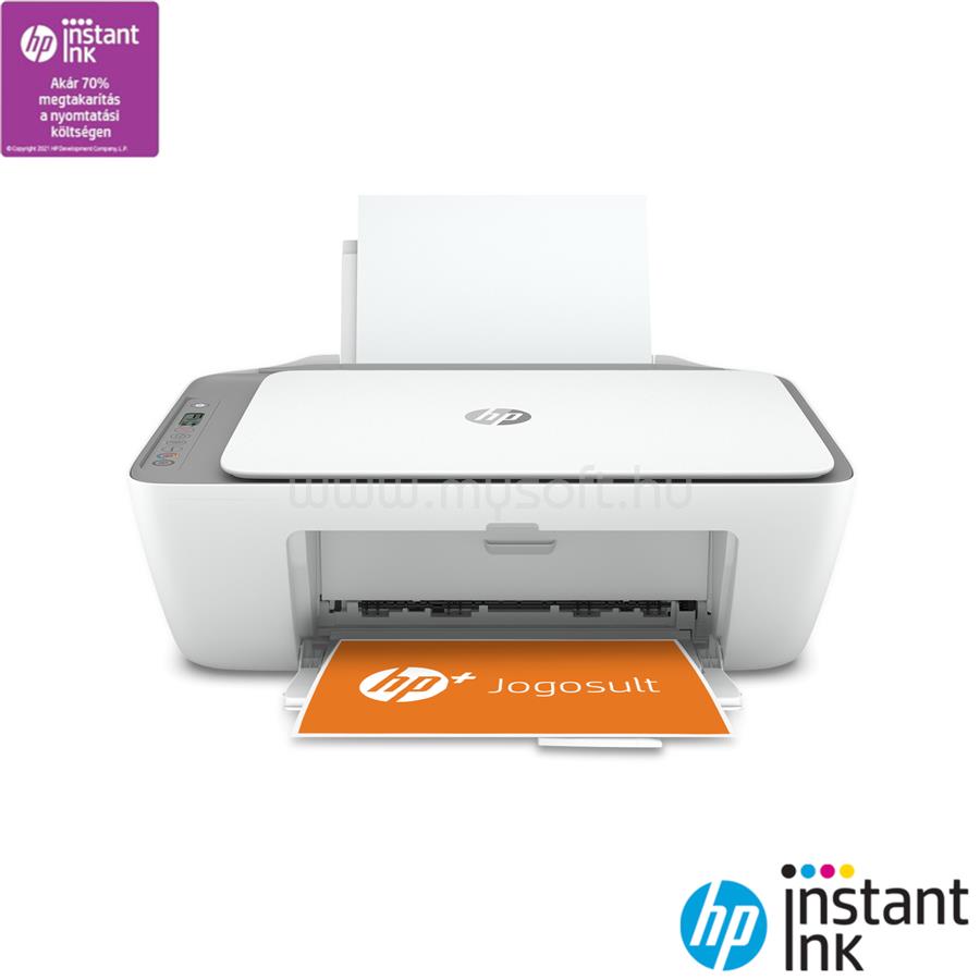 HP DeskJet 2720E színes multifunkciós tintasugaras nyomtató, HP+ 6 hónap Instant Ink előfizetéssel