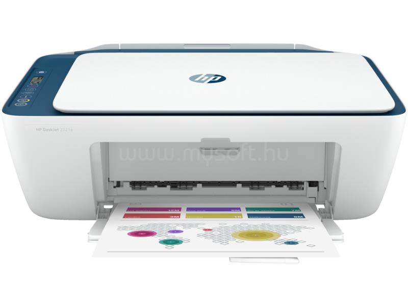 HP DeskJet 2721e színes multifunkciós tintasugaras nyomtató, HP+ 3 hónap Instant Ink előfizetéssel