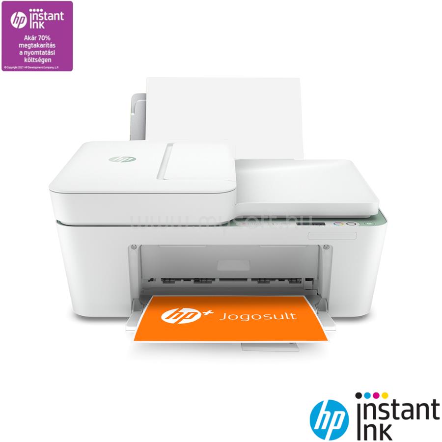 HP DeskJet Plus 4122E színes multifunkciós tintasugaras nyomtató, HP+ 6 hónap Instant Ink előfizetéssel