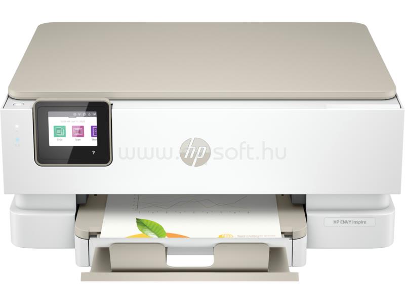 HP ENVY 7220E A4 színes tintasugaras multifunkciós nyomtató (bézs)