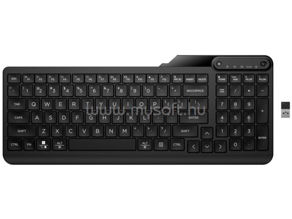 HP 475 DUAL-MODE vezeték nélküli billentyűzet (magyar, fekete)