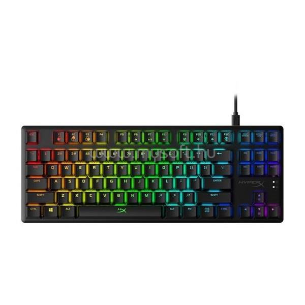 HP HyperX Alloy Origins Core RGB HX Aqua mechanikus vezetékes billentyűzet angol lokalizáció (fekete)