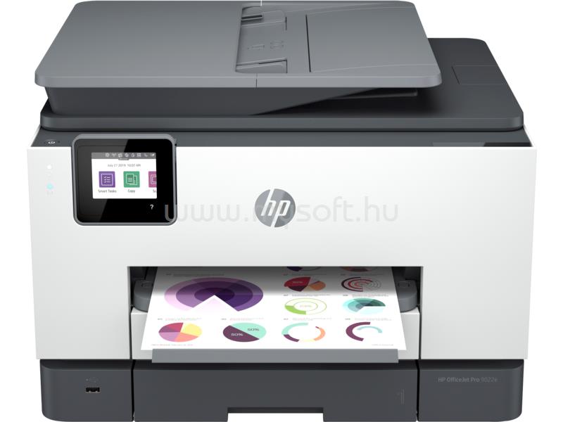 HP OfficeJet Pro 9022e színes multifunkciós  tintasugaras nyomtató, HP+ 3 hónap Instant Ink előfizetéssel