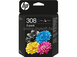 HP No.308 Eredeti fekete/háromszínű multipack tintapatronok 6L6S6UE small