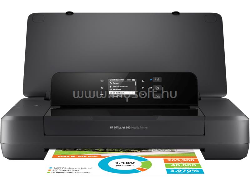 HP OfficeJet 200 hordozható színes tintasugaras nyomtató