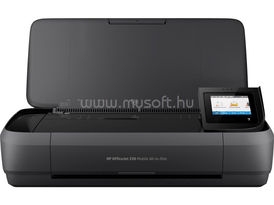 HP OfficeJet 250 hordozható színes multifunkciós tintasugaras nyomtató