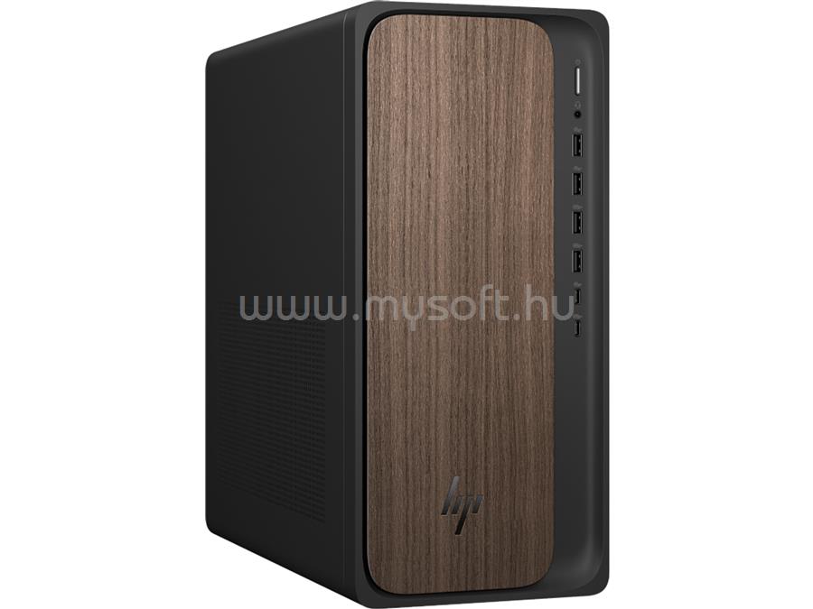 HP OmniDesk Tower AI M03 (Dark Wood)