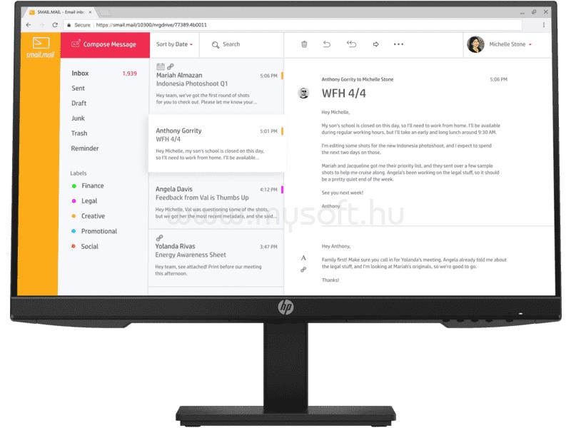 HP P24H G4 FHD Monitor