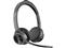 HP Poly Voyager 4320 headset Microsoft Teams-tanúsítvánnyal + BT700 hardverkulcs + töltőállvány 77Z00AA small