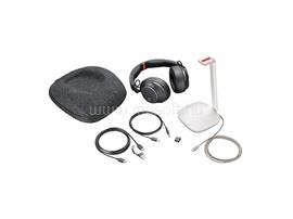 HP Poly Voyager Surround 85 UC USB-C Headset +USB-C/A Adapter +Charging Stand 8G7T7AA small